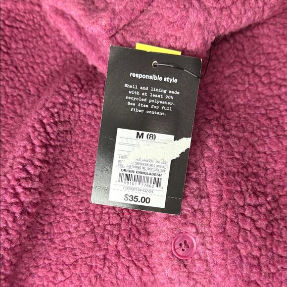 Copied - art class Pink Fleece Kids Jacket - Picture 7 of 8